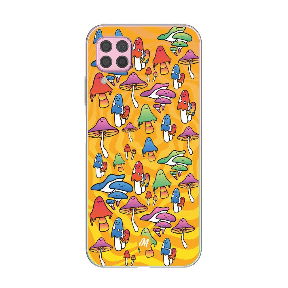 Cases para Huawei P40 lite Color mushroom - Mandala Cases