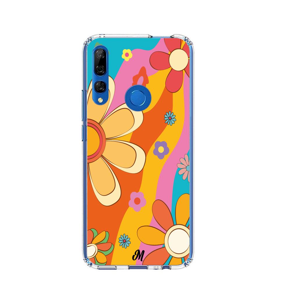 Case para Huawei Y9 2019 Hippie Flowers - Mandala Cases