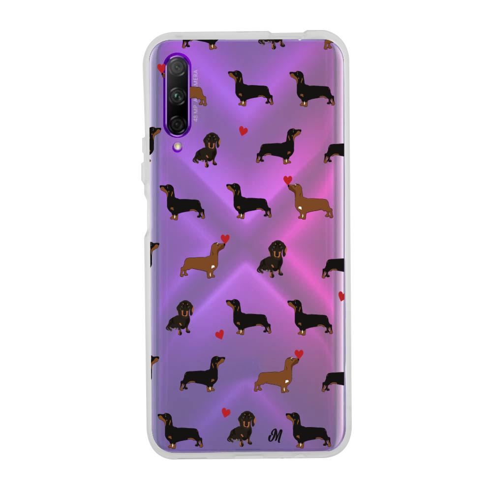 Case para Huawei Y9 S Perritos salchicha - Mandala Cases