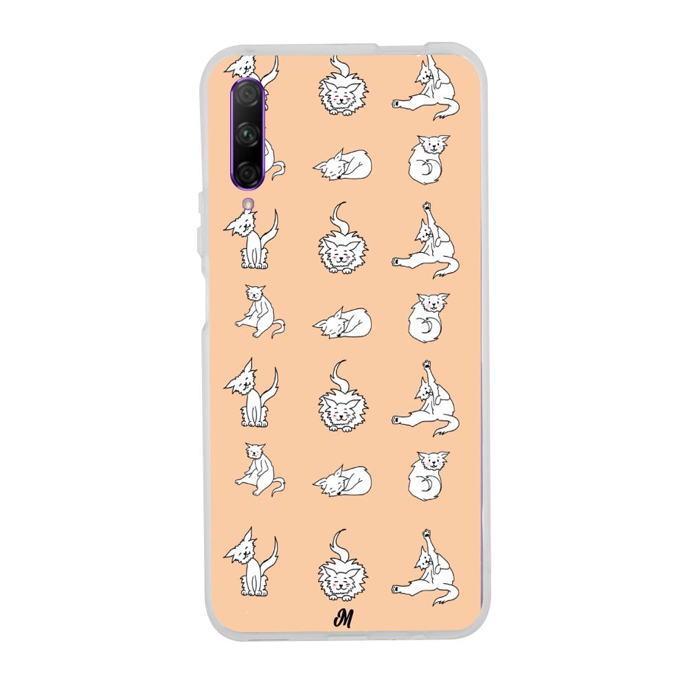 Case para Huawei Y9 S Yoga gatuna - Mandala Cases