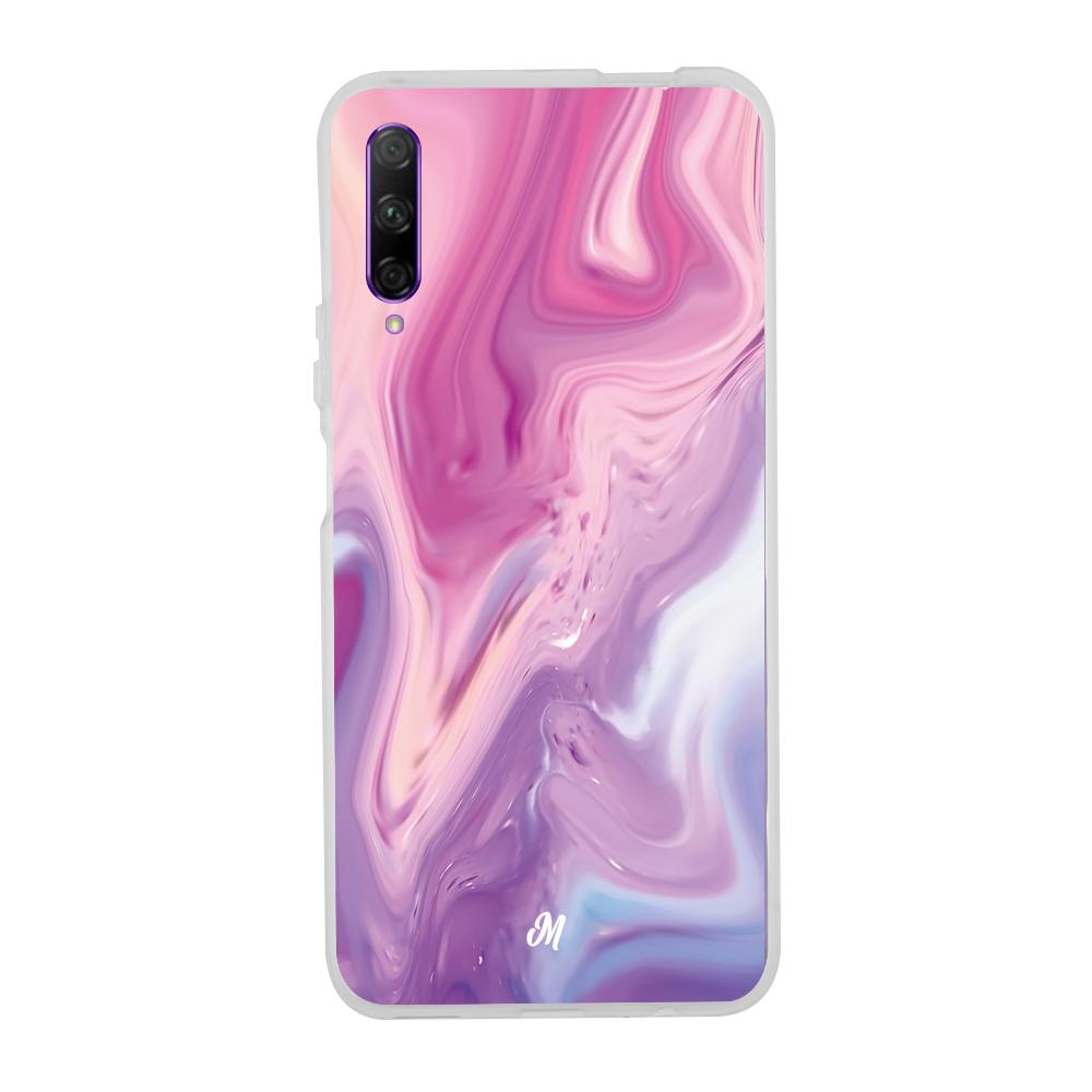 Cases para Huawei Y9 S Marmol liquido pink - Mandala Cases