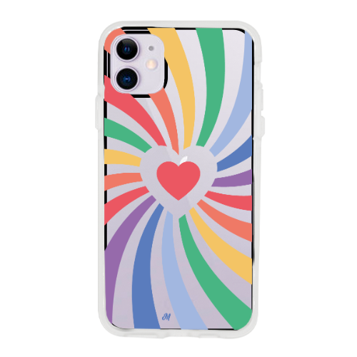 Funda Pride Heart iPhone - Mandala Cases