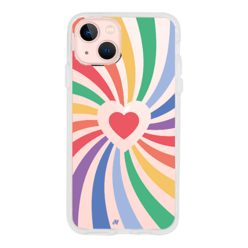 Funda Pride Heart iPhone - Mandala Cases