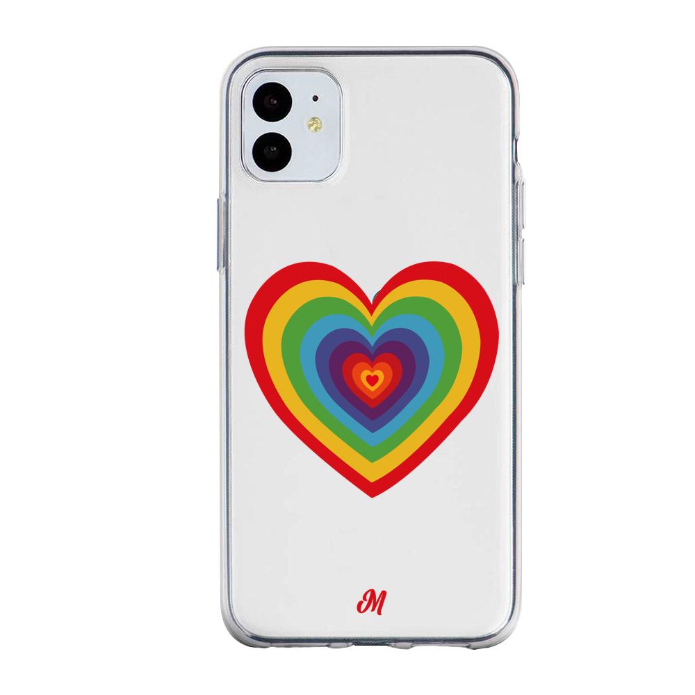 Case para iphone 11 Amor y Paz - Mandala Cases