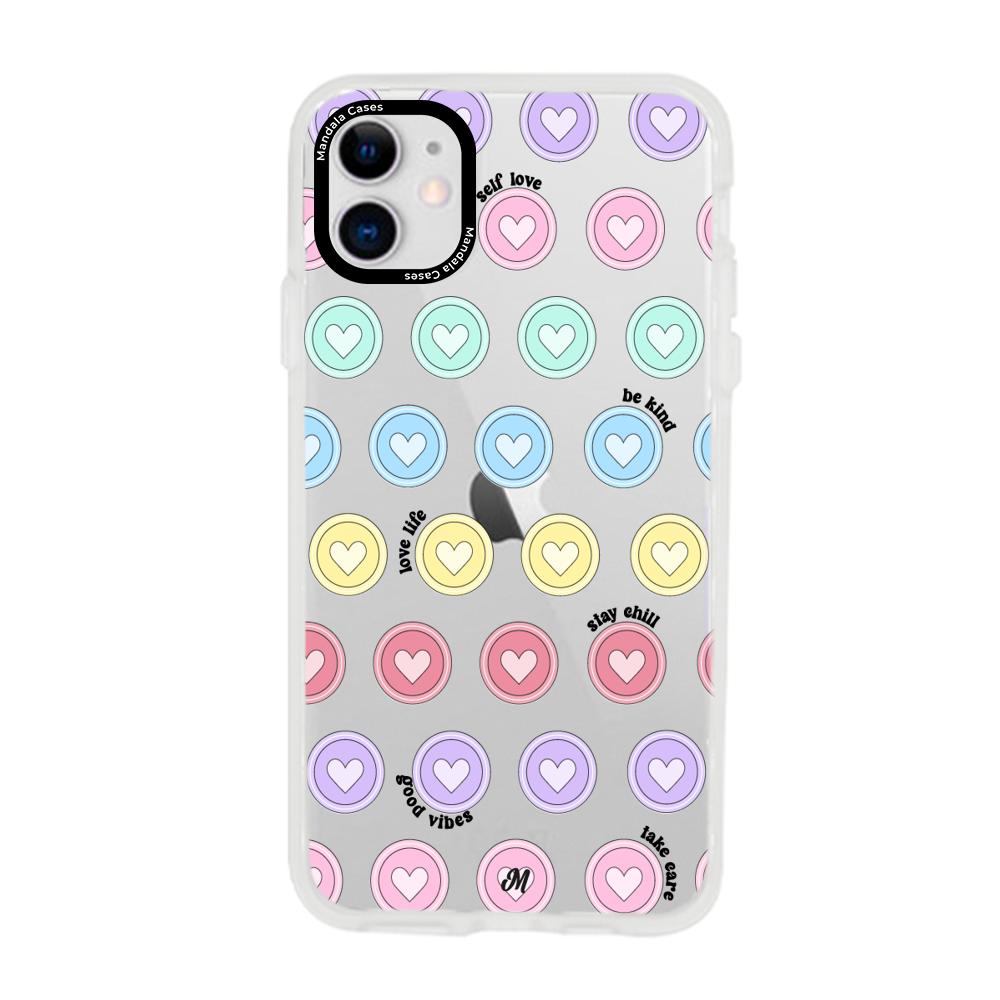 Case para iphone 11 Sellos de amor - Mandala Cases