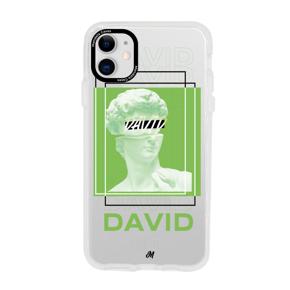 Case para iphone 11 The David art - Mandala Cases