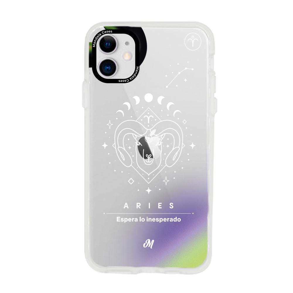 Cases para iphone 11 ARIES 24 TRANSPARENTE - Mandala Cases