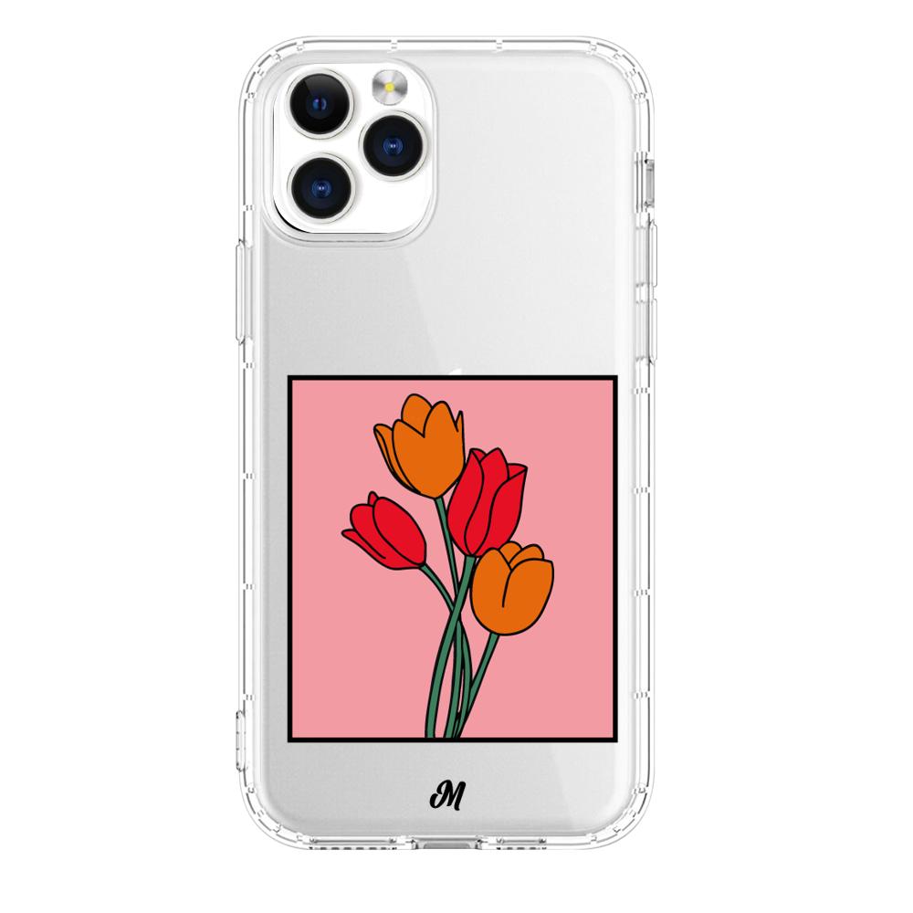 Case para iphone 11 pro max Tulipanes de amor - Mandala Cases