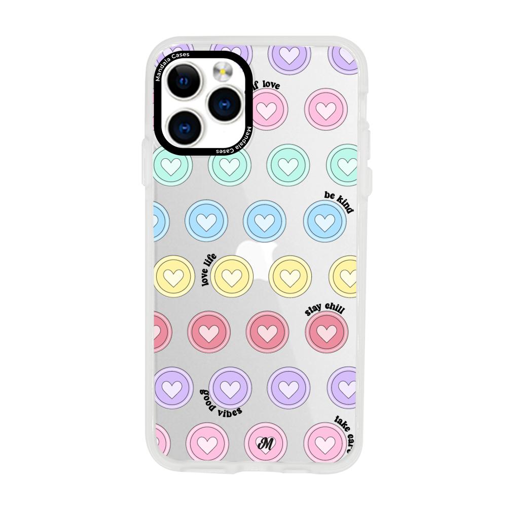 Case para iphone 11 pro max Sellos de amor - Mandala Cases
