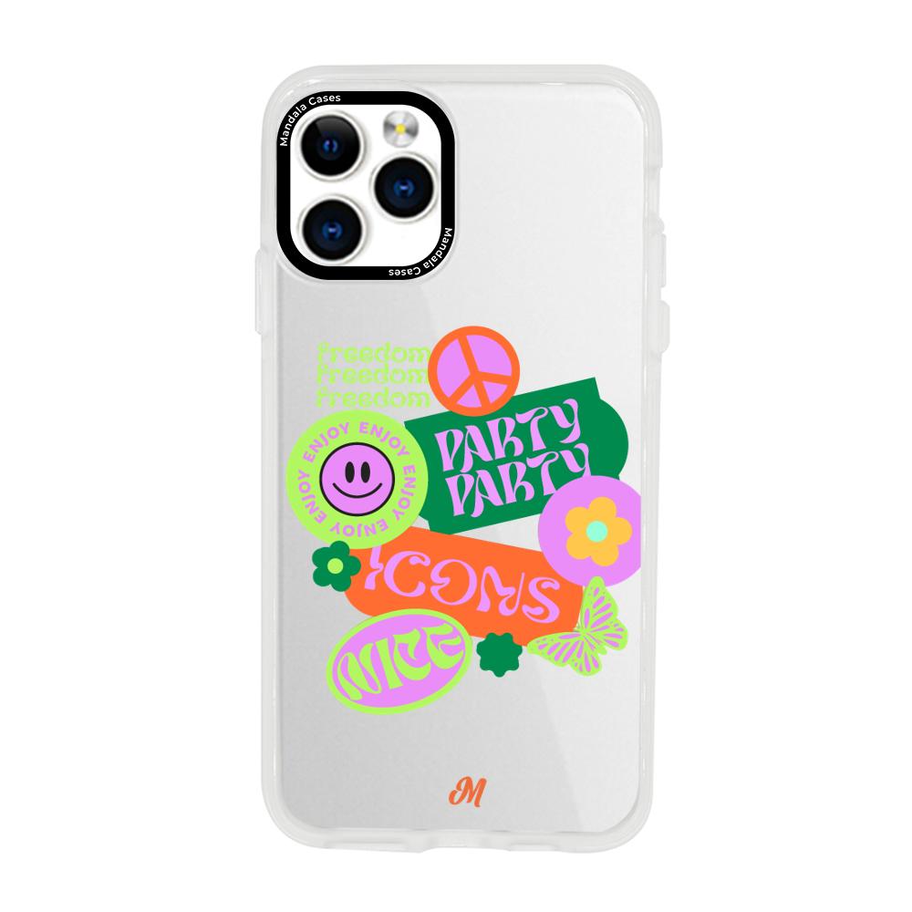 Case para iphone 11 pro max FREEDOM STICKERS - Mandala Cases