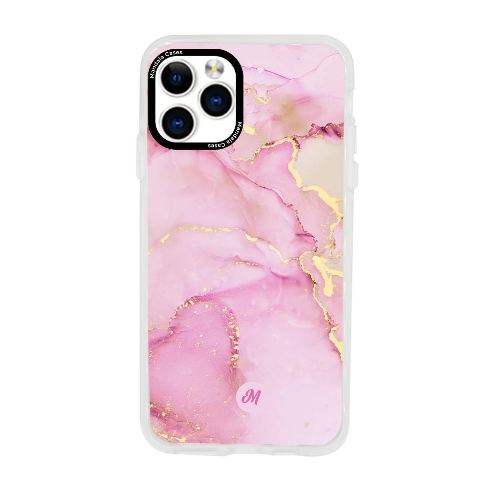 Cases para iphone 11 pro max Pink marble - Mandala Cases