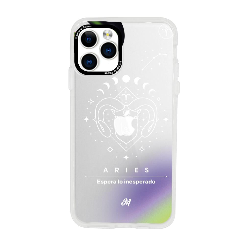 Cases para iphone 11 pro max ARIES 24 TRANSPARENTE - Mandala Cases