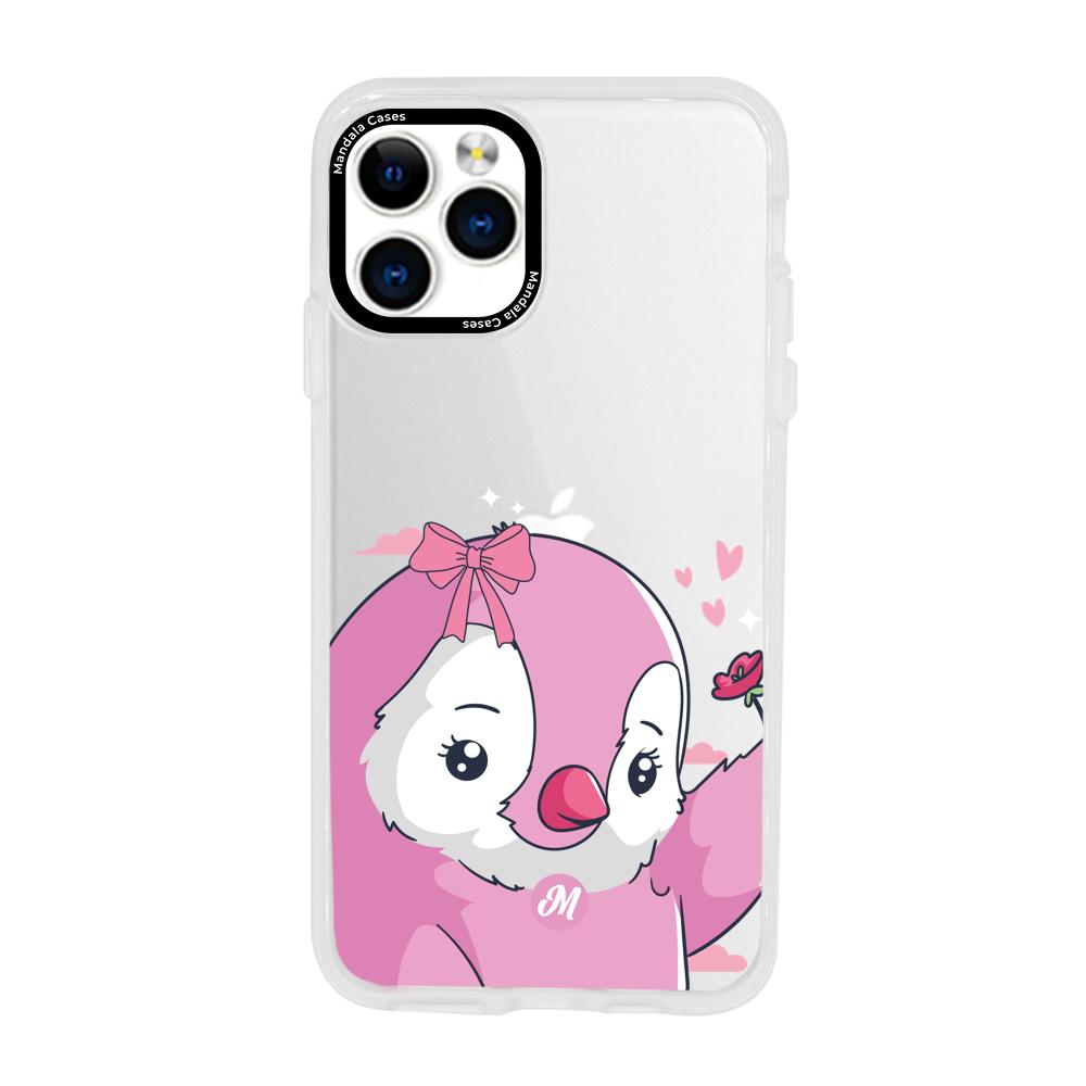 Cases para iphone 11 pro max Pingüino Coquette - Mandala Cases