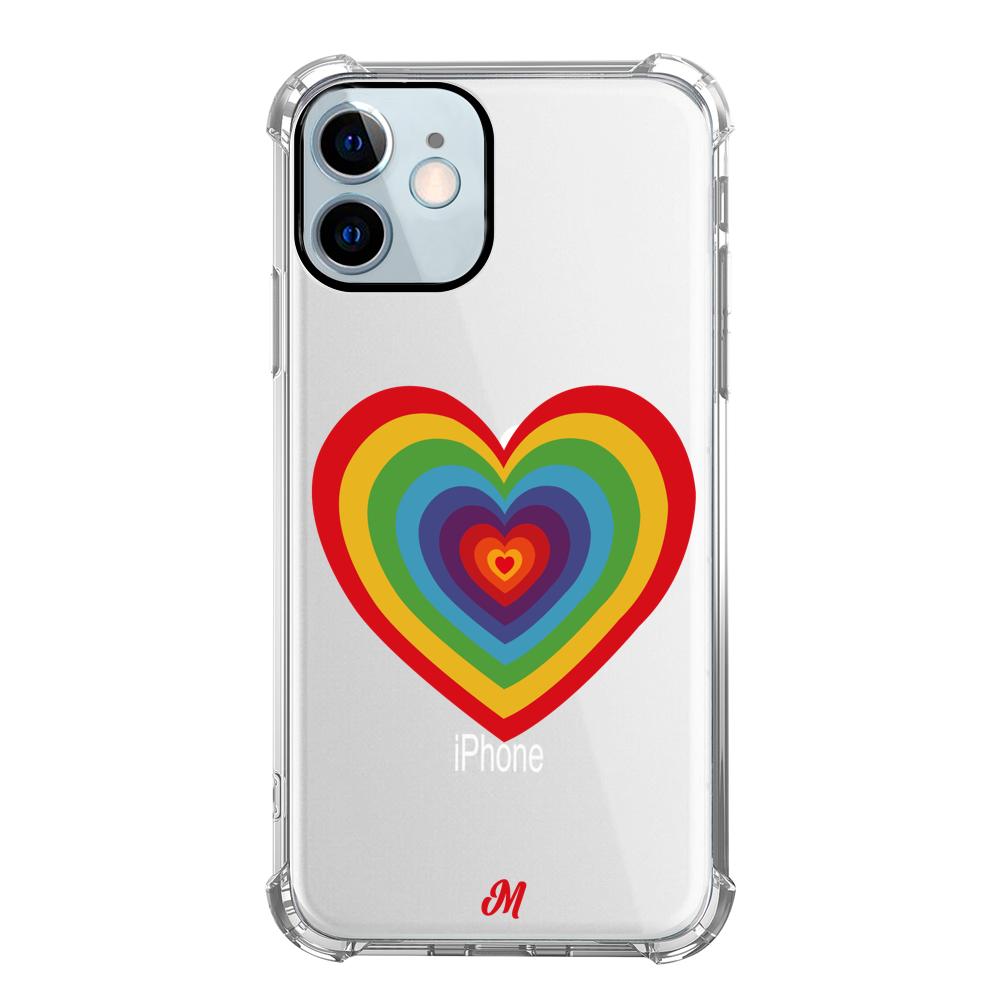 Case para iphone 12 Mini Amor y Paz - Mandala Cases