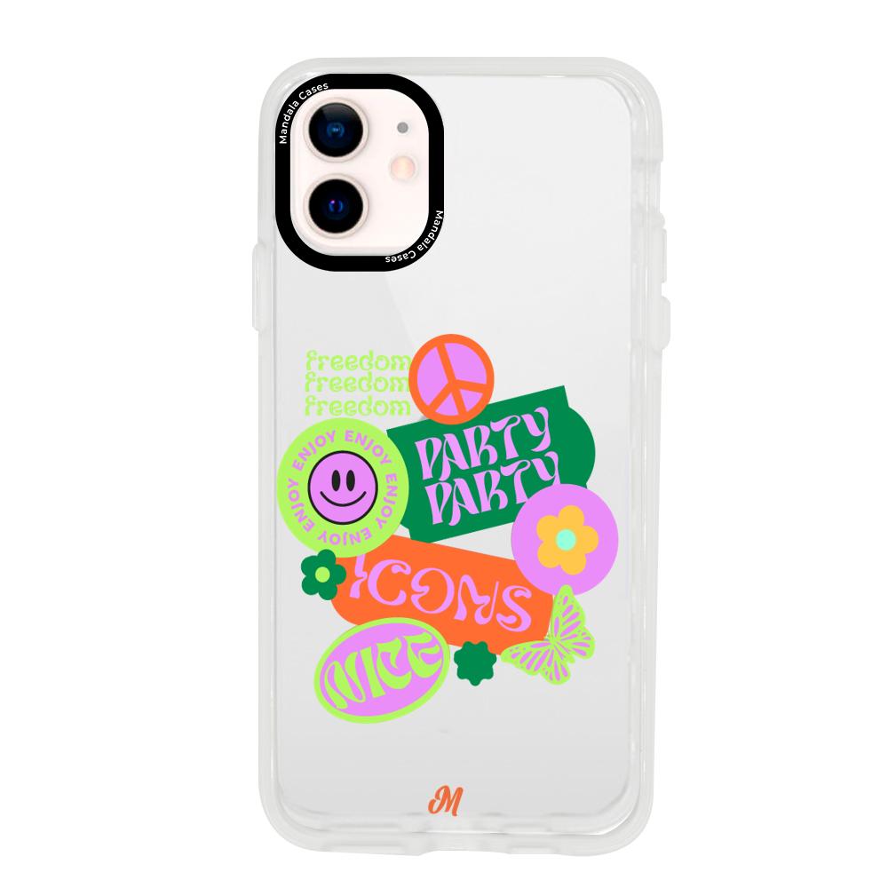 Case para iphone 12 Mini FREEDOM STICKERS - Mandala Cases