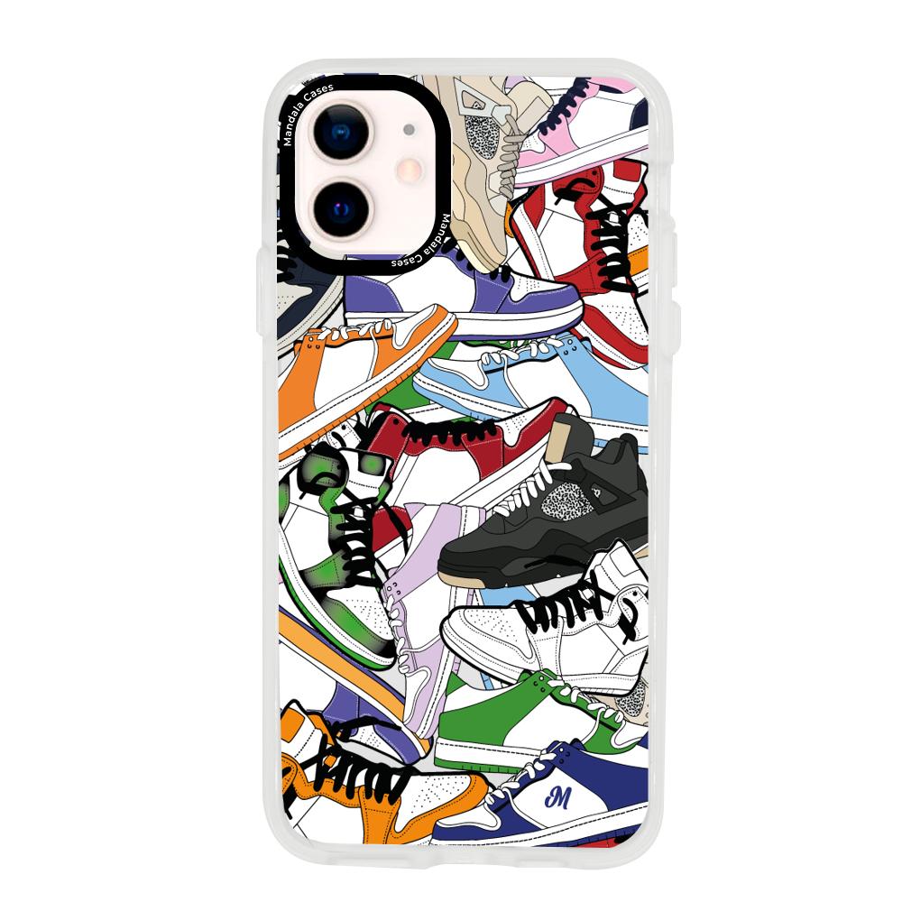 Case para iphone 12 Mini Sneakers pattern - Mandala Cases