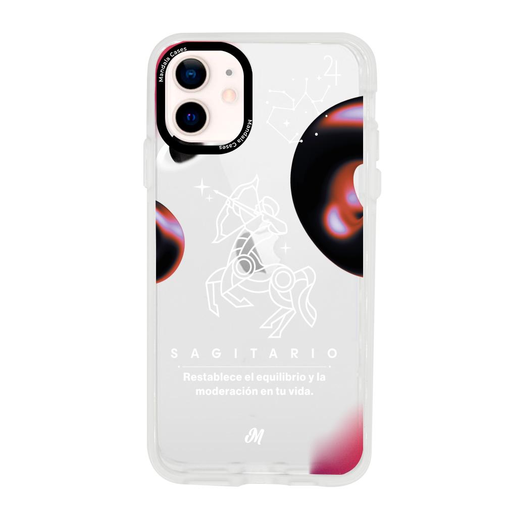 Cases para iphone 12 Mini SAGITARIO 24 TRANSPARENTE - Mandala Cases
