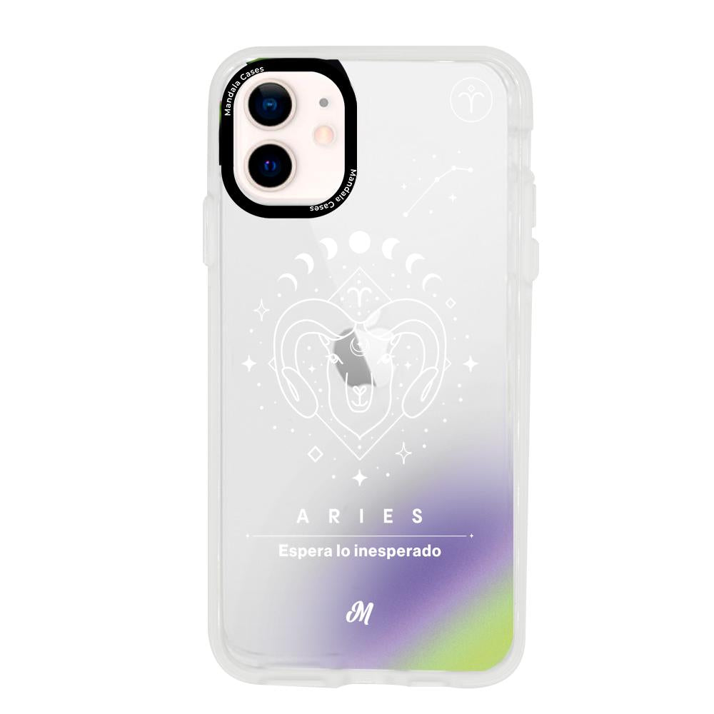 Cases para iphone 12 Mini ARIES 24 TRANSPARENTE - Mandala Cases