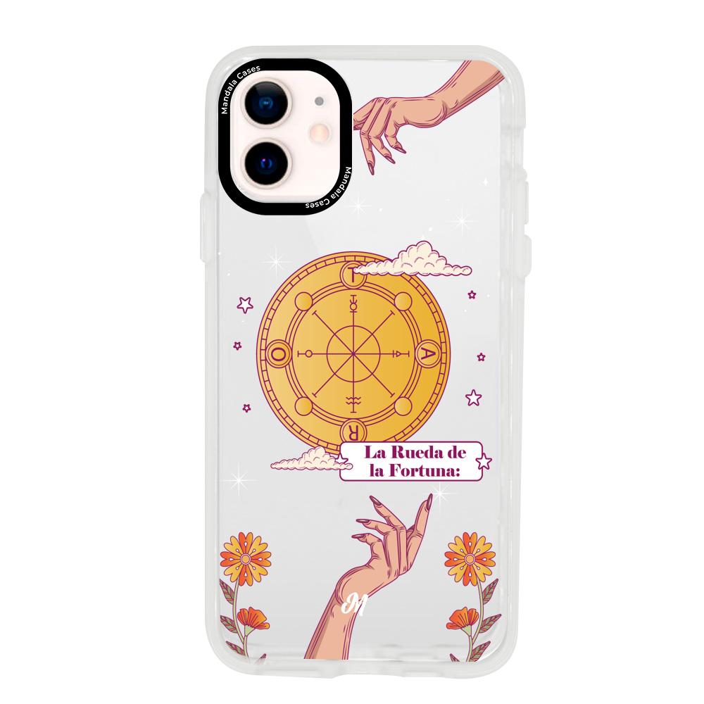 Cases para iphone 12 Mini LA RUEDA DE LA FORTUNA ASTROS - Mandala Cases
