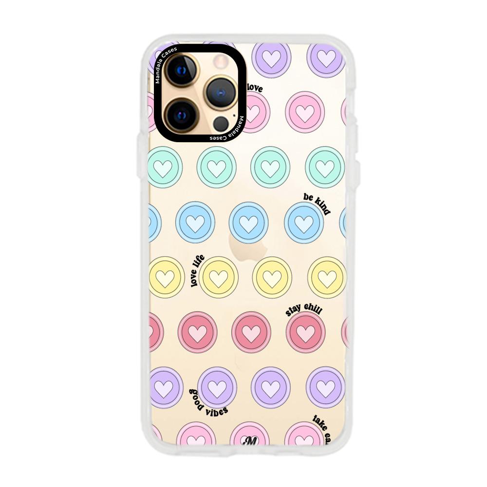 Case para iphone 12 pro max Sellos de amor - Mandala Cases