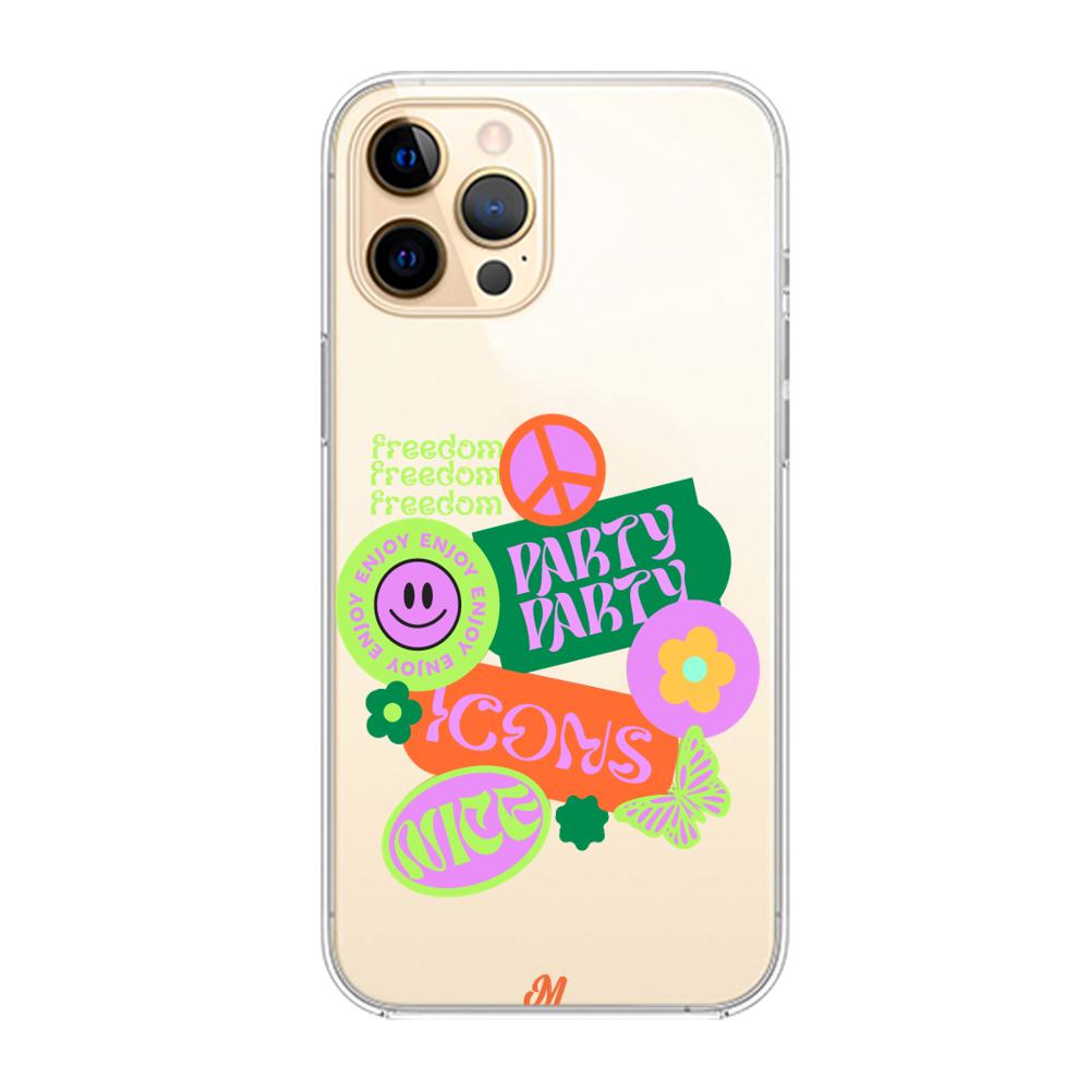Case para iphone 12 pro max FREEDOM STICKERS - Mandala Cases