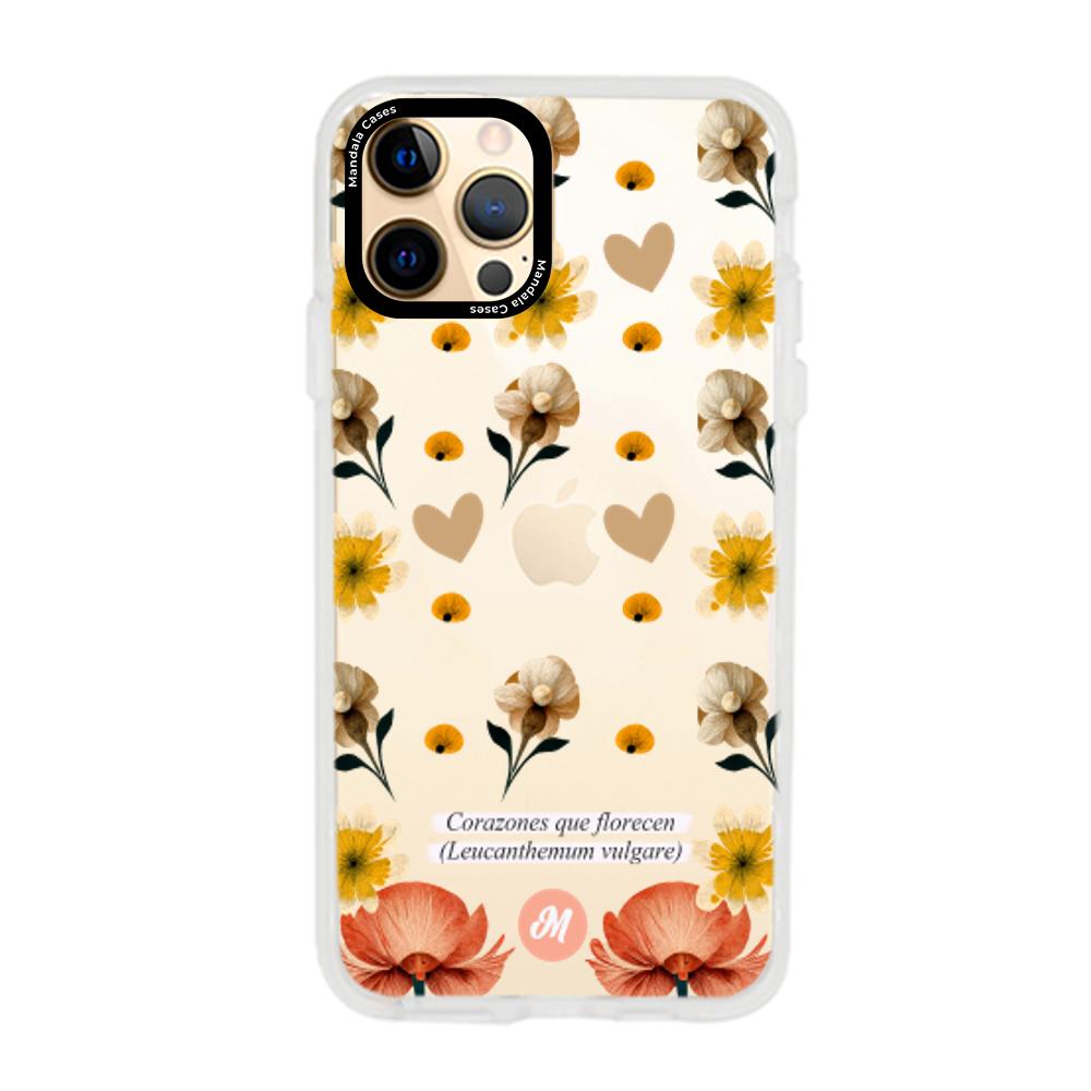 Cases para iphone 12 pro max Corazones que florecen - Mandala Cases