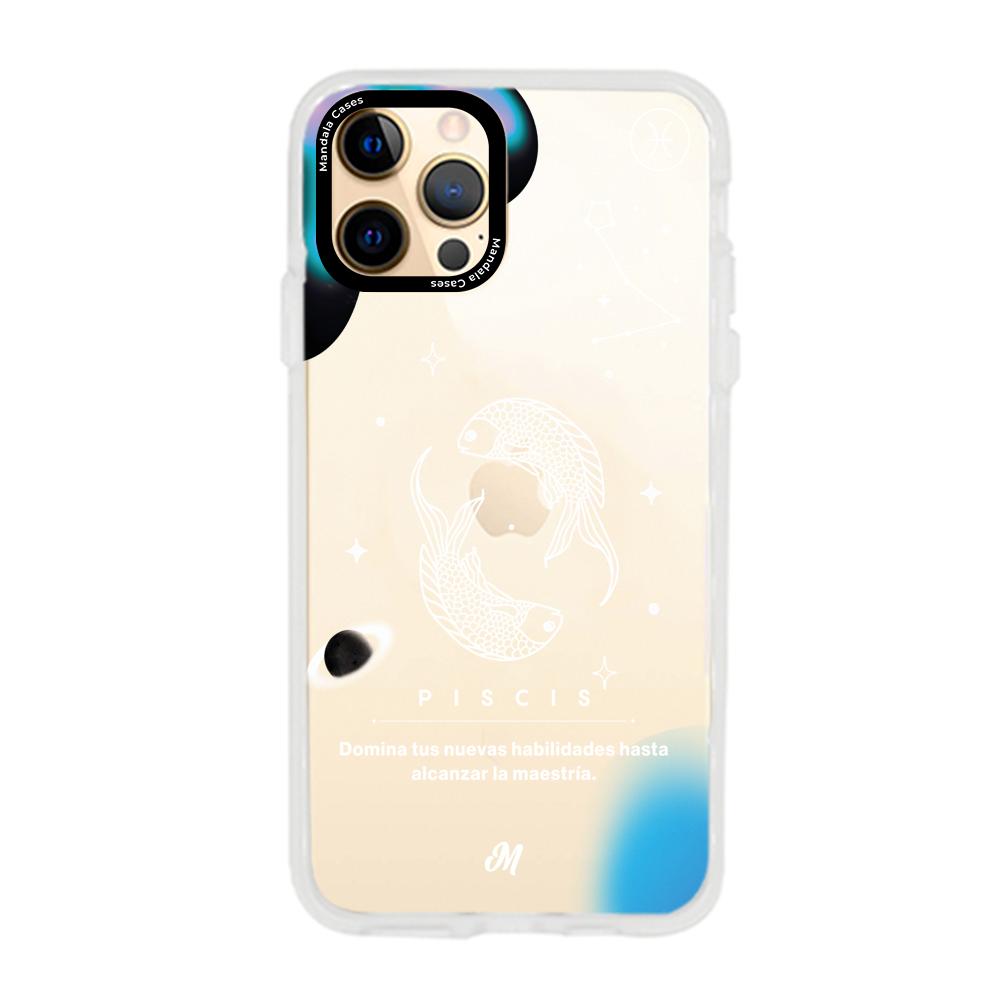 Cases para iphone 12 pro max PISCIS 24 TRANSPARENTE - Mandala Cases