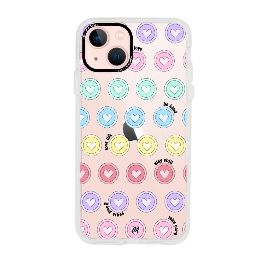Case para iphone 13 Mini Sellos de amor - Mandala Cases