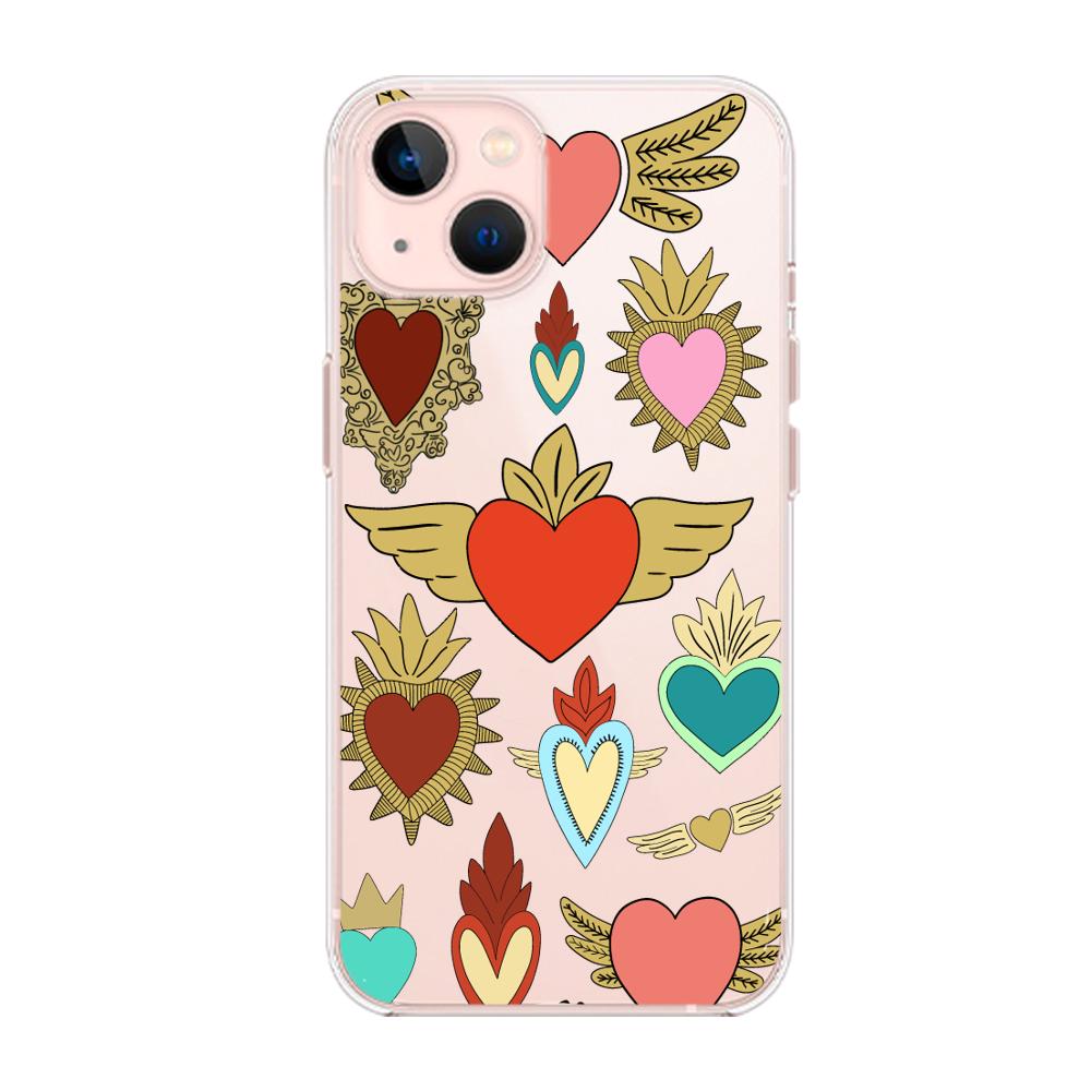 Case para iphone 13 Mini corazon angel - Mandala Cases
