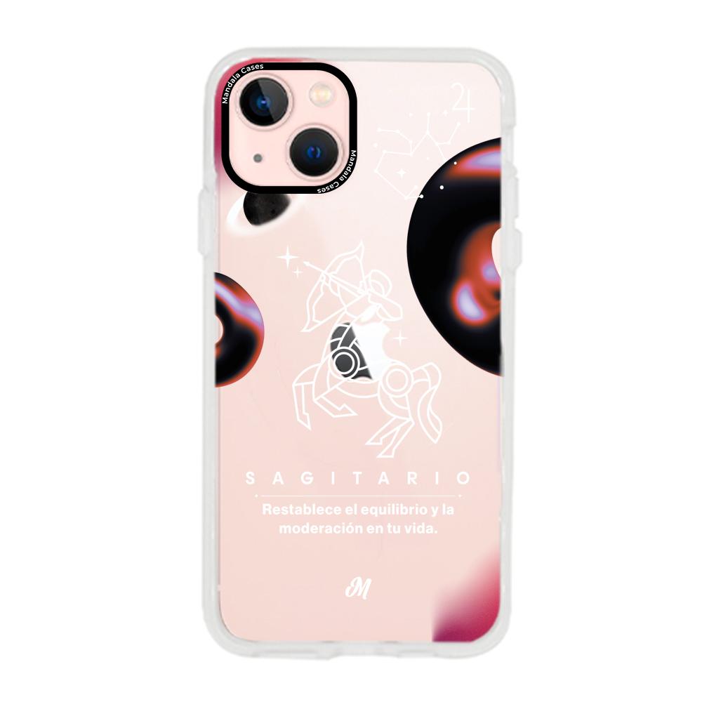 Cases para iphone 13 Mini SAGITARIO 24 TRANSPARENTE - Mandala Cases