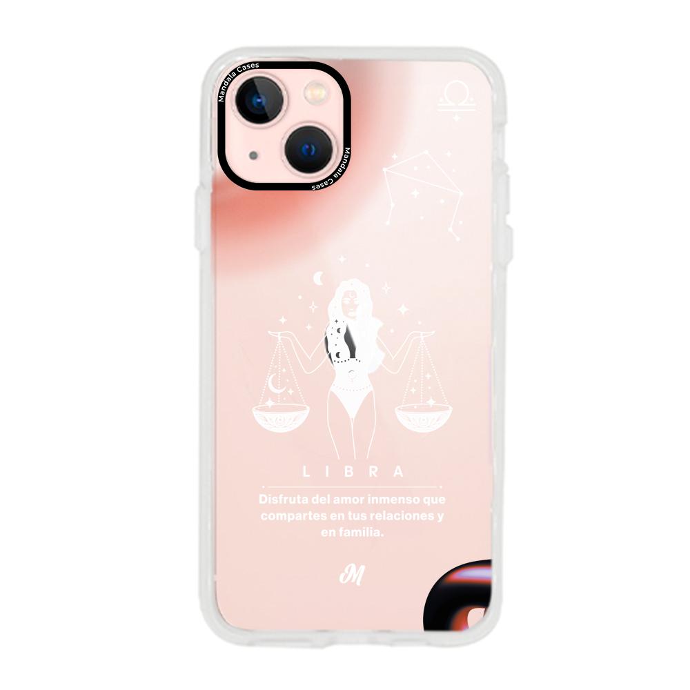 Cases para iphone 13 Mini LIBRA 24 TRASNPARENTE - Mandala Cases