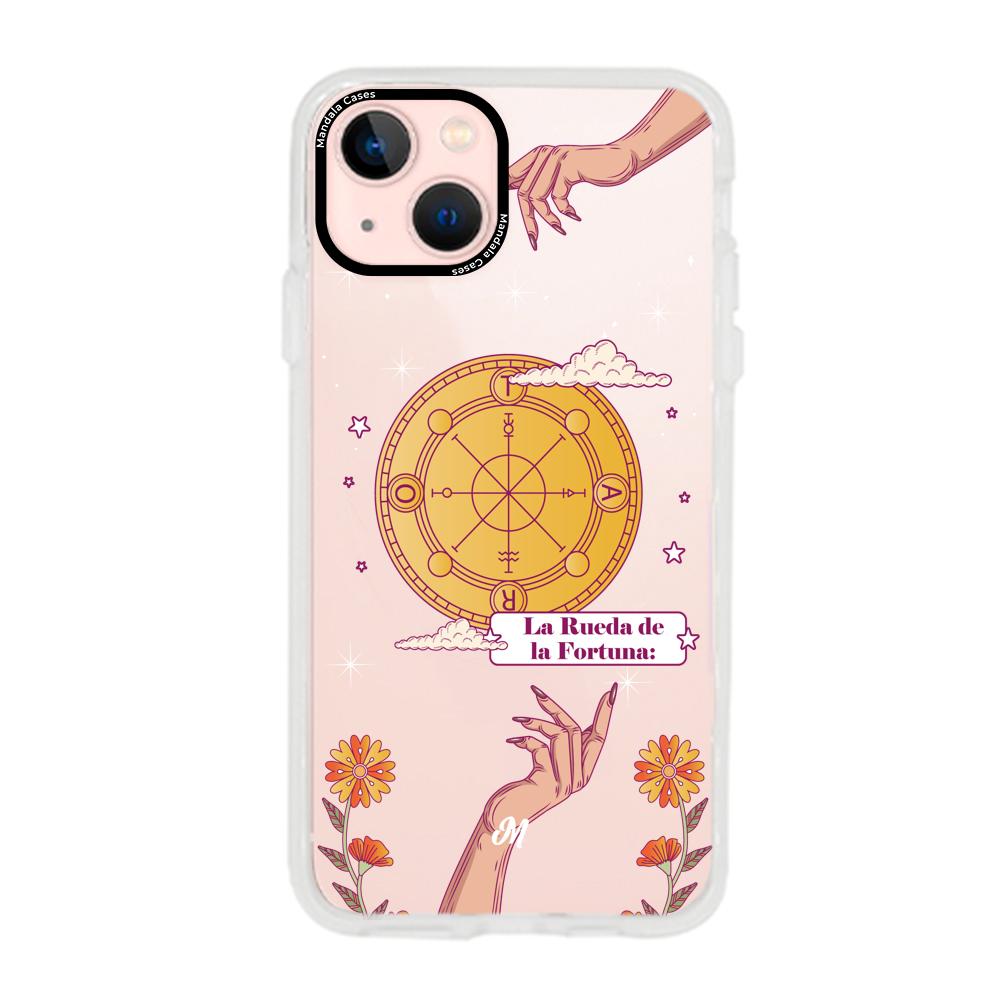 Cases para iphone 13 Mini LA RUEDA DE LA FORTUNA ASTROS - Mandala Cases
