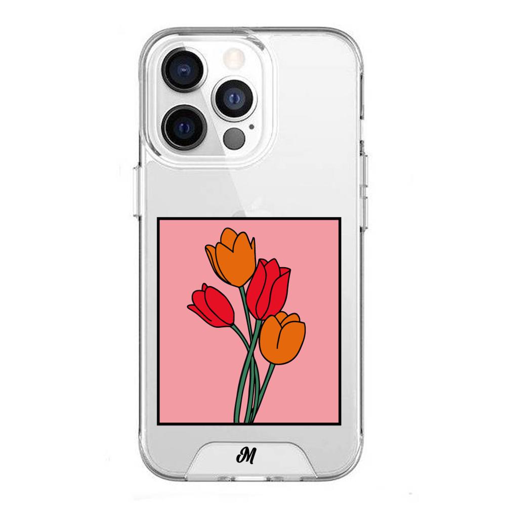 Case para iphone 13 pro max Tulipanes de amor - Mandala Cases