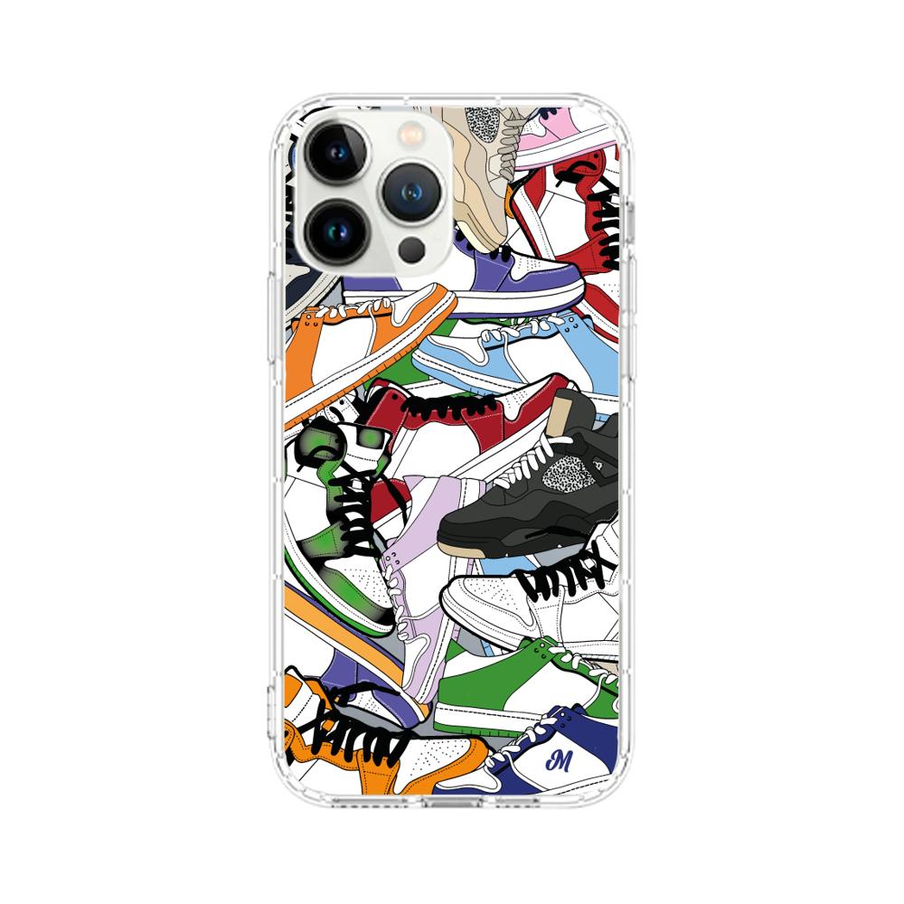 Case para iphone 13 pro max Sneakers pattern - Mandala Cases