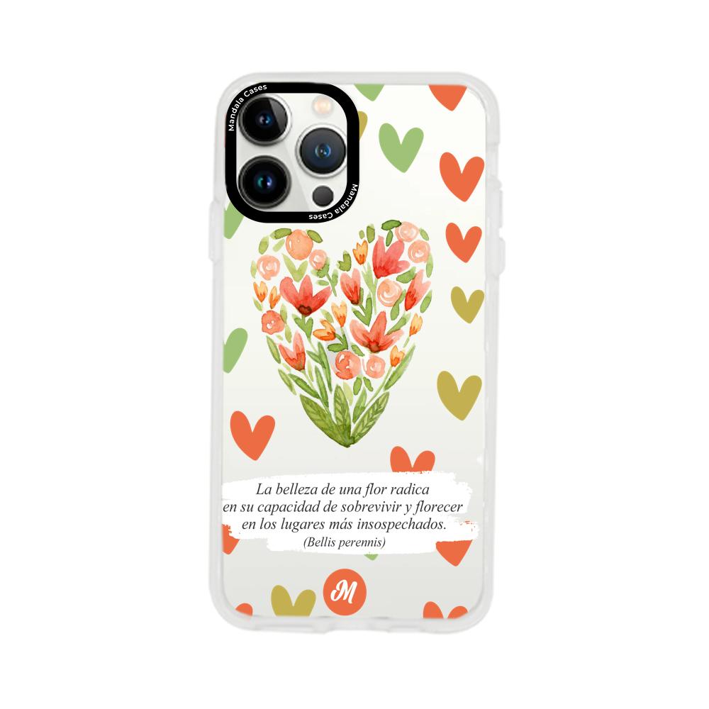 Cases para iphone 13 pro max Flores de colores - Mandala Cases