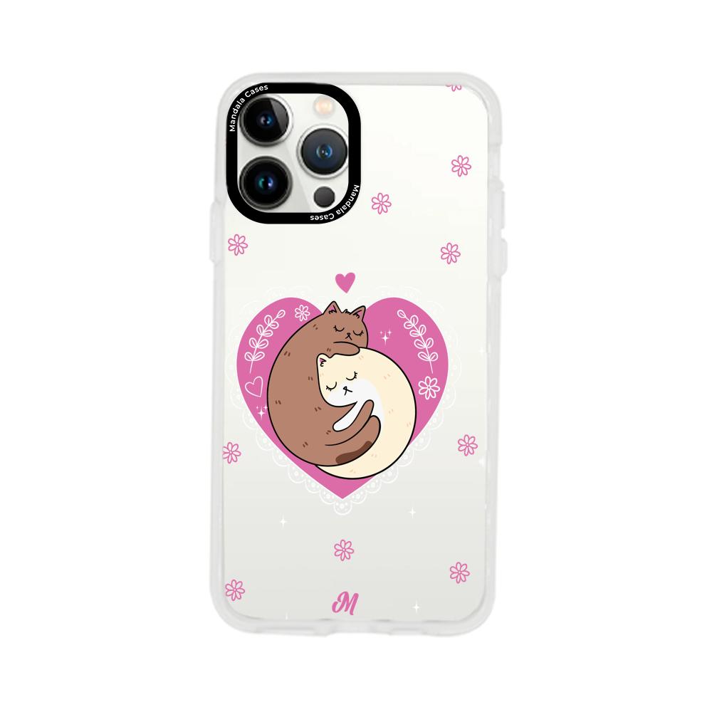 Cases para iphone 13 pro max Cat Amour - Mandala Cases