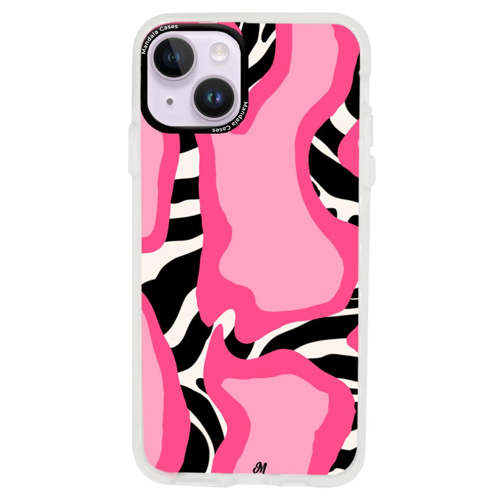 Case para iphone 14 plus Cebra Animal Print - Mandala Cases