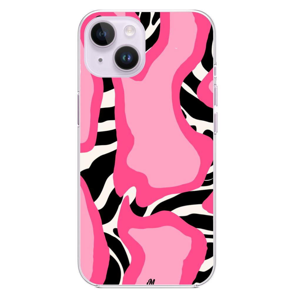 Case para iphone 14 plus Cebra Animal Print - Mandala Cases