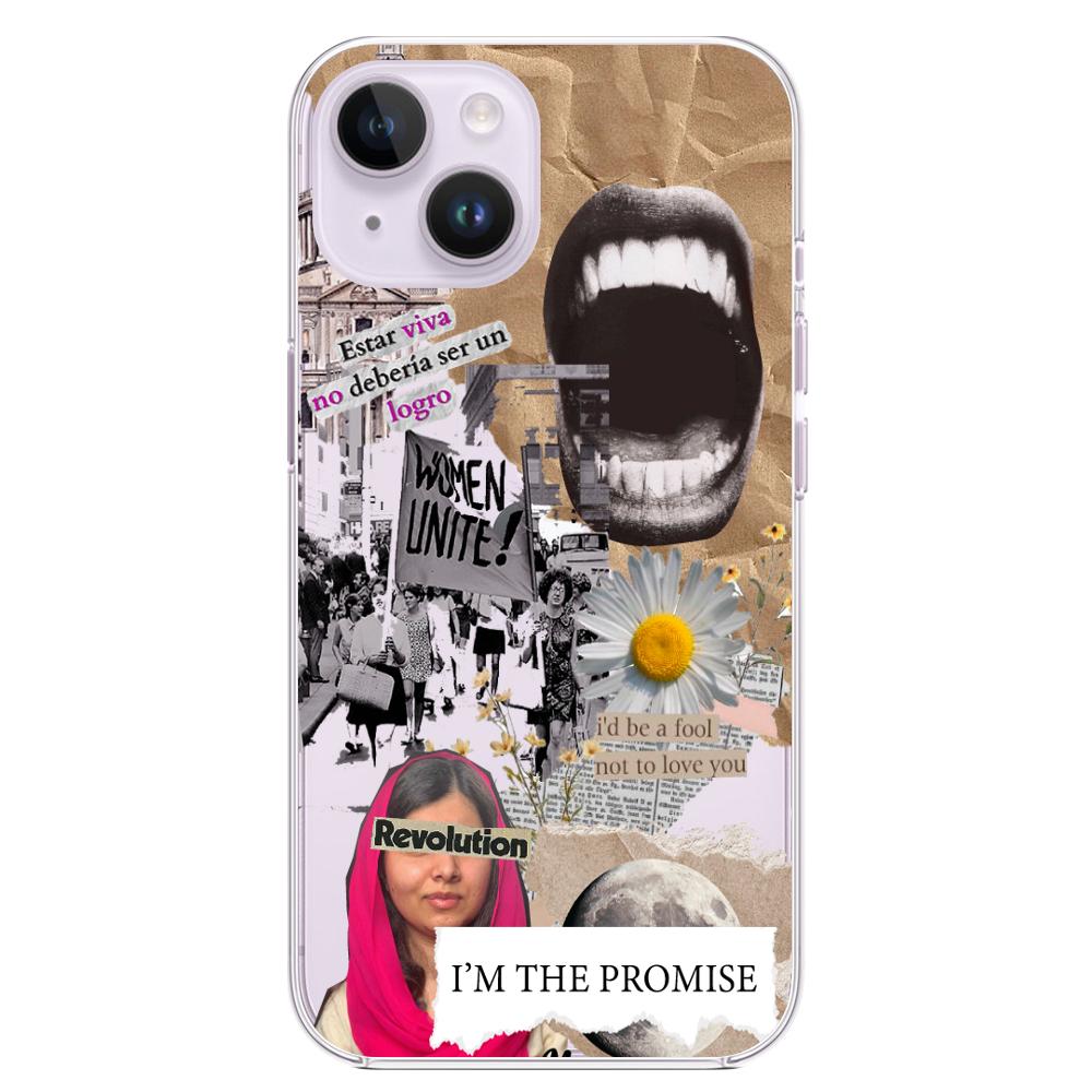 Case para iphone 14 plus soy la promesa - Mandala Cases