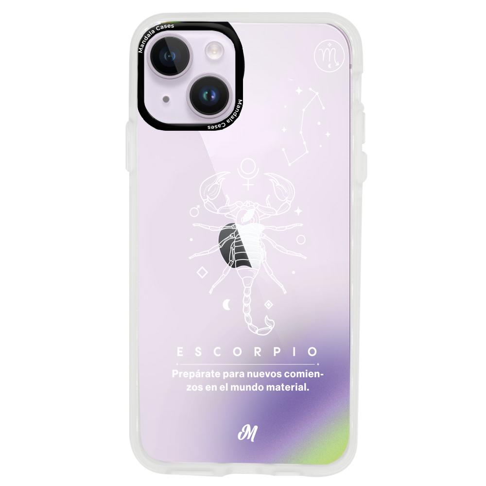 Cases para iphone 14 plus ESCORPIO 24 TRANSPARENTE - Mandala Cases