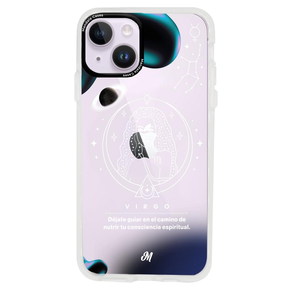 Cases para iphone 14 plus VIRGO 24 TRANSPARENTE - Mandala Cases