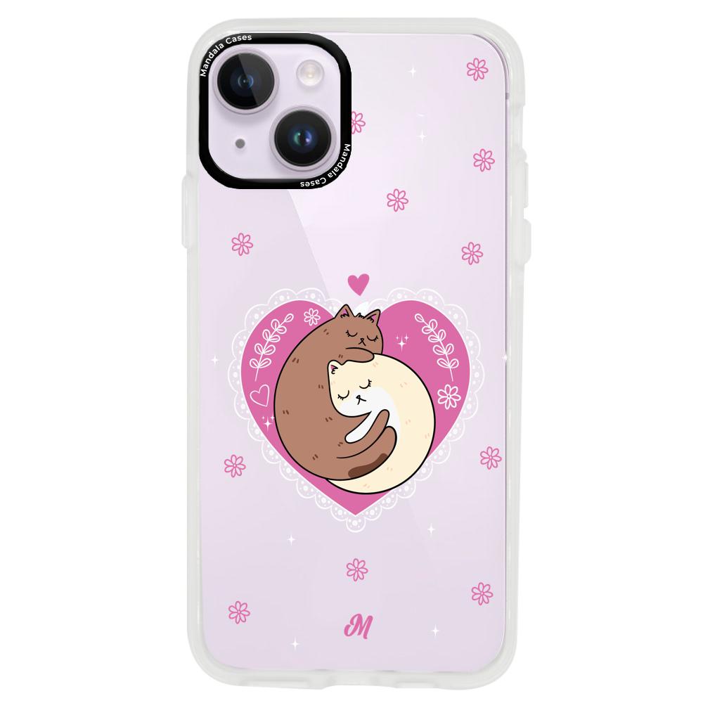 Cases para iphone 14 plus Cat Amour - Mandala Cases
