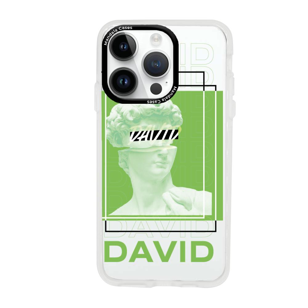 Case para iphone 14 pro max The David art - Mandala Cases