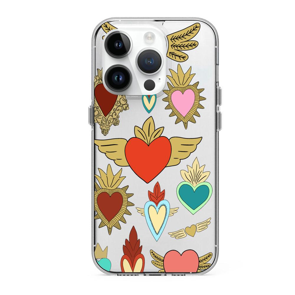 Case para iphone 14 pro max corazon angel - Mandala Cases