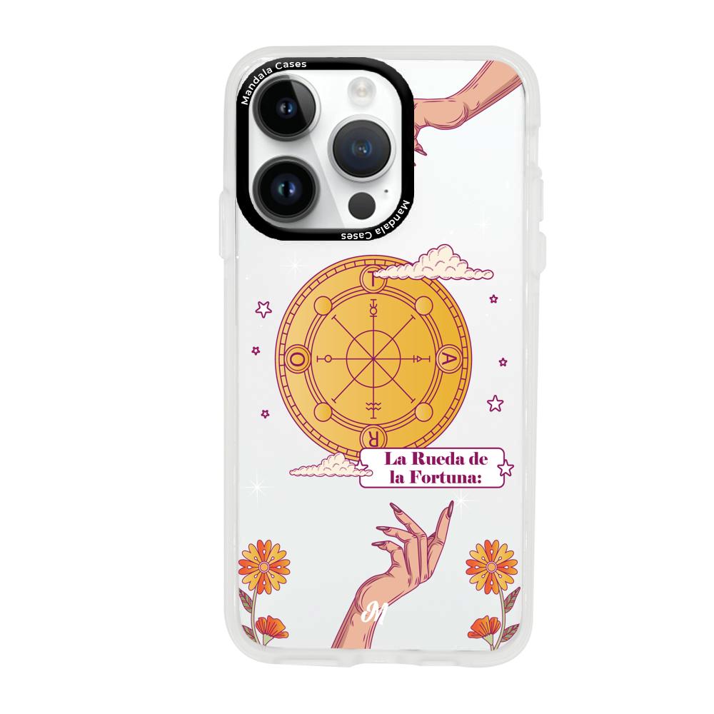 Cases para iphone 14 pro max LA RUEDA DE LA FORTUNA ASTROS - Mandala Cases
