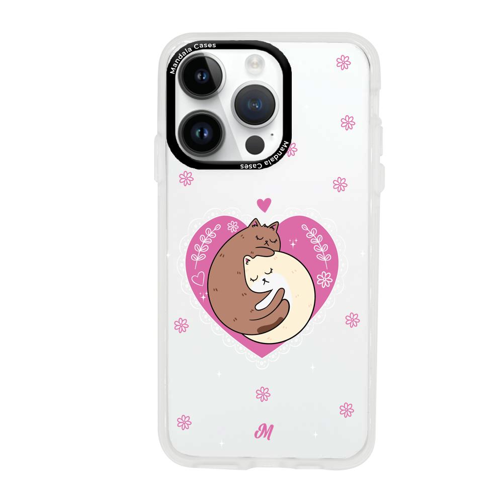 Cases para iphone 14 pro max Cat Amour - Mandala Cases