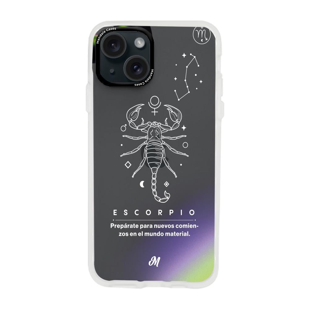 Cases para iphone 15 plus ESCORPIO 24 TRANSPARENTE - Mandala Cases