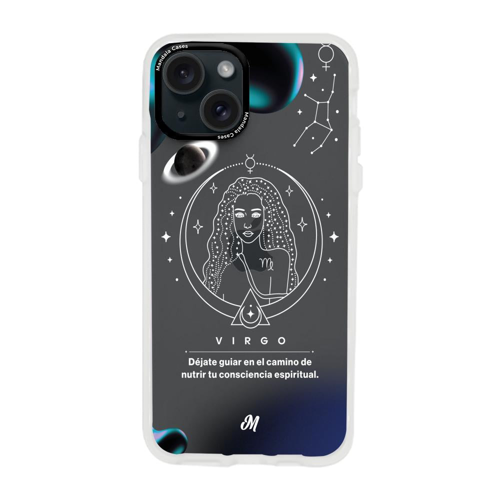 Cases para iphone 15 plus VIRGO 24 TRANSPARENTE - Mandala Cases