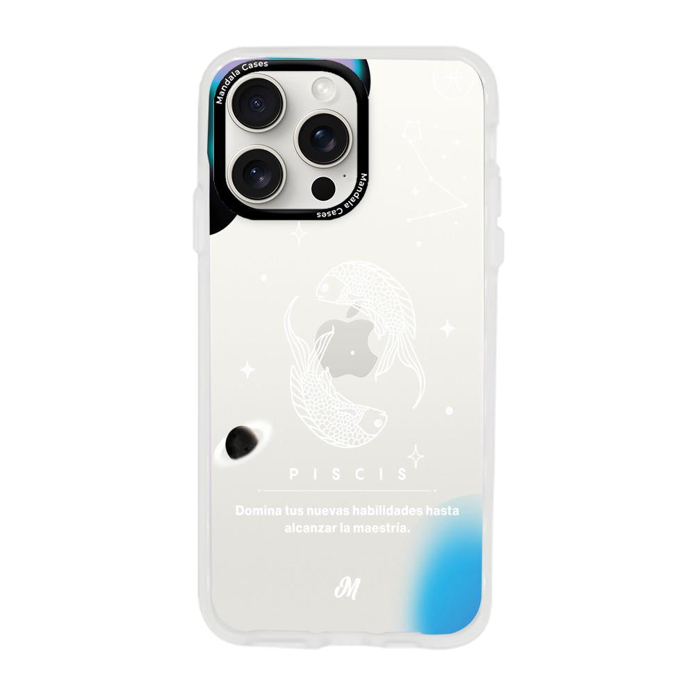 Cases para iphone 15 pro max PISCIS 24 TRANSPARENTE - Mandala Cases