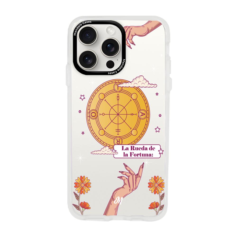 Cases para iphone 15 pro max LA RUEDA DE LA FORTUNA ASTROS - Mandala Cases